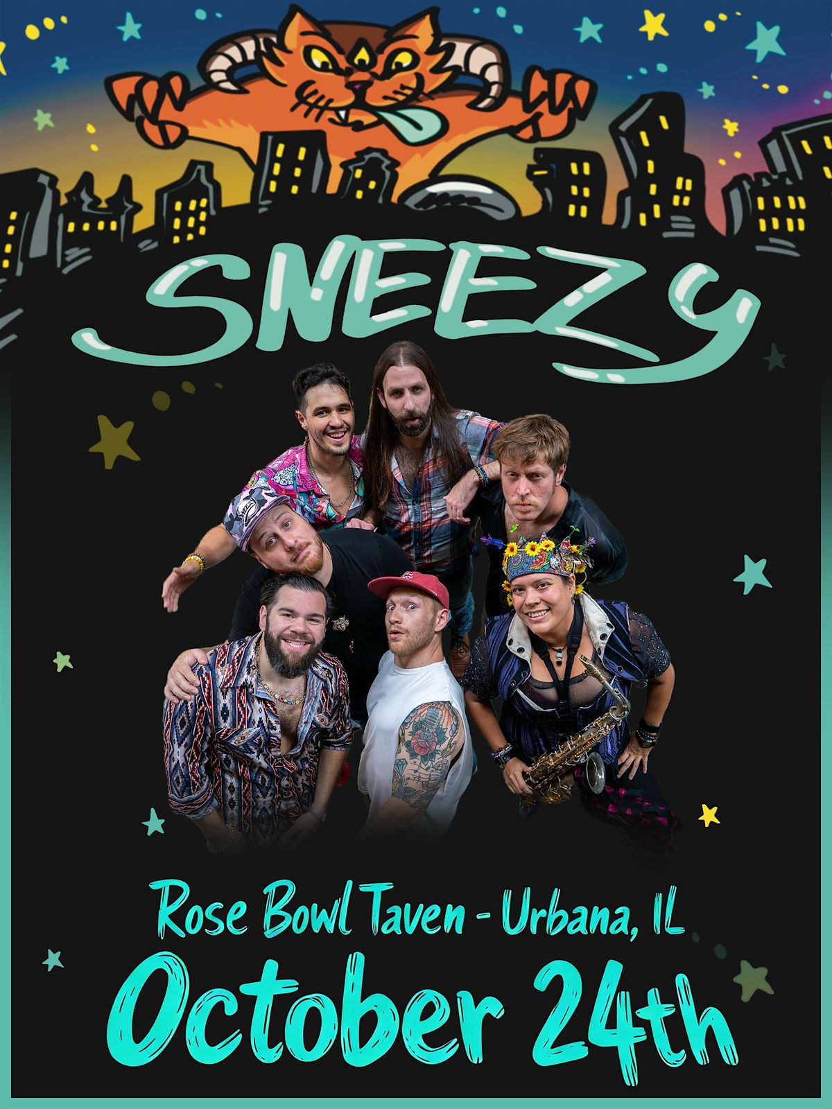 Sneezy + Mango Pods  live at the Rose Bowl Tavern