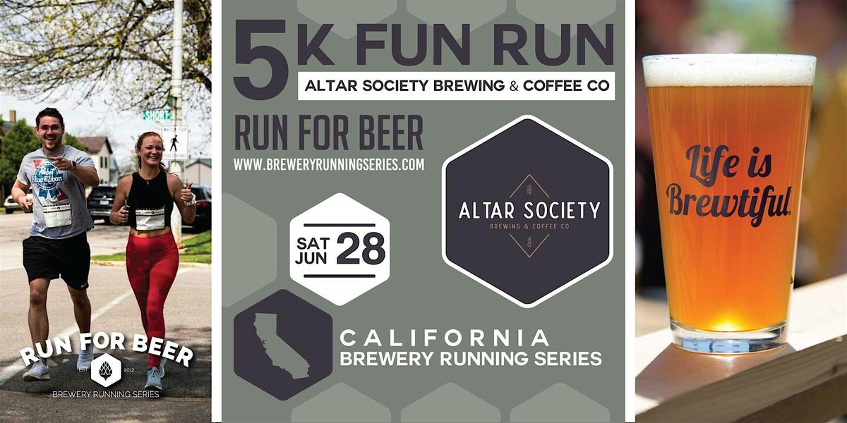 5k Beer Run x Altar Society Brewing & Coffee Co | 2025 CA Brewery Run