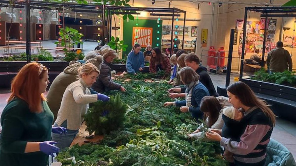 Christmas Wreath Workshop (Afternoon)