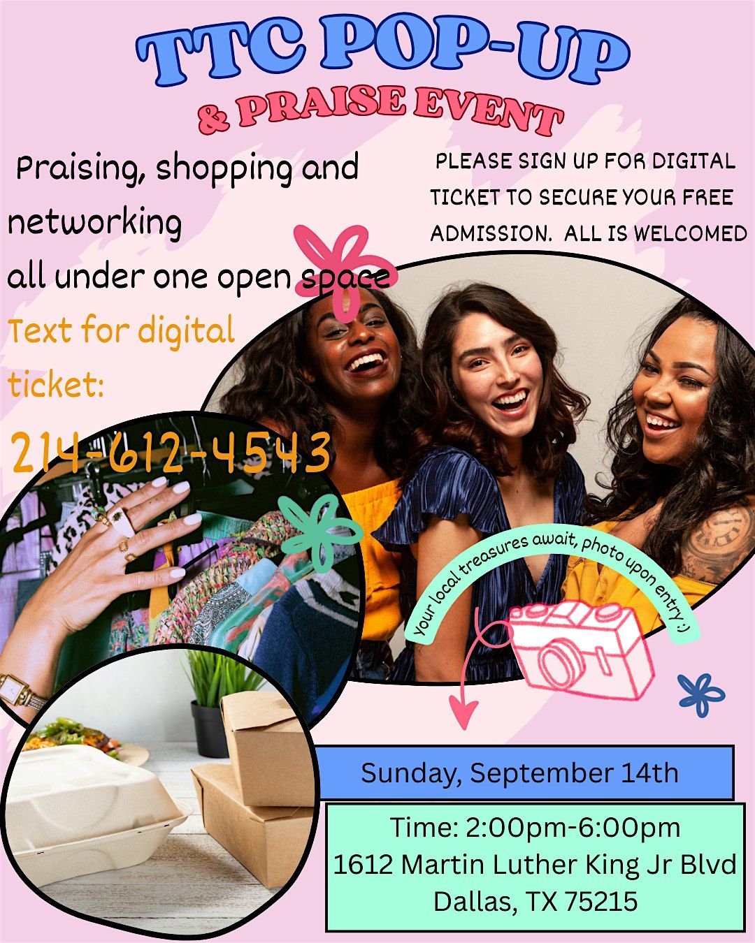 TTC Pop-Up & Praise Event