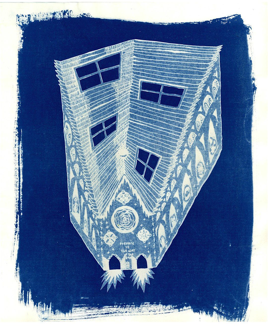 Cyanotype Workshop Taught by Emil O'melia