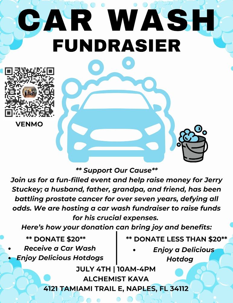 Join Us for a Car Wash Fundraiser! \ufffd\ufffd
