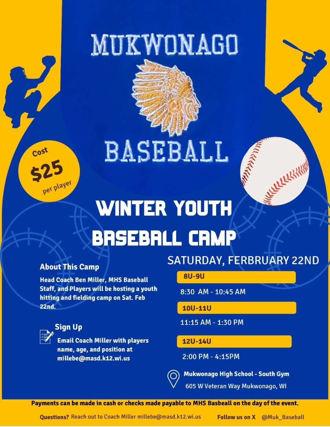 Winter Youth Baseball Camp