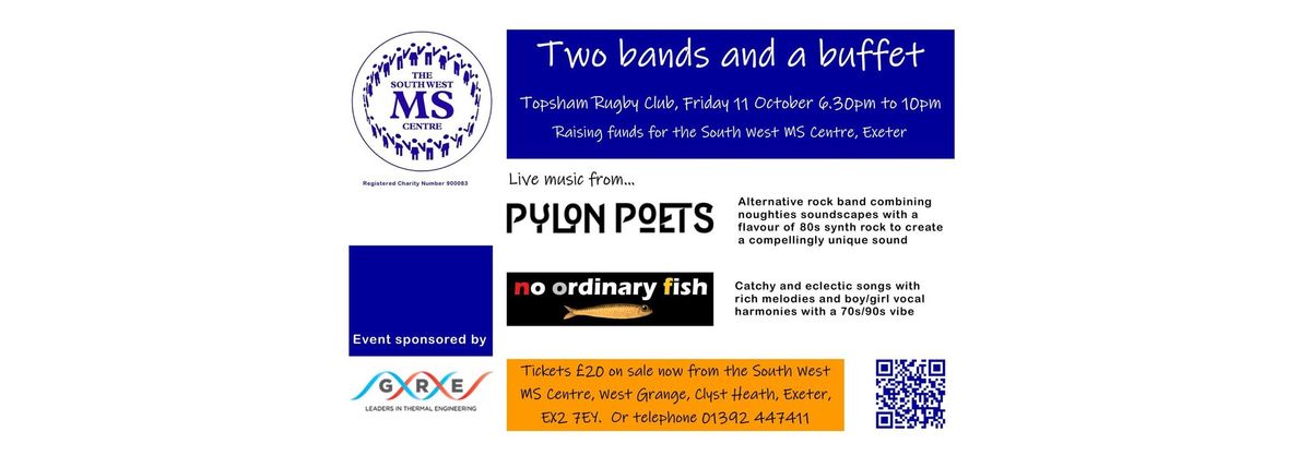 Two Bands and a Buffet - South West MS Centre Fundraiser