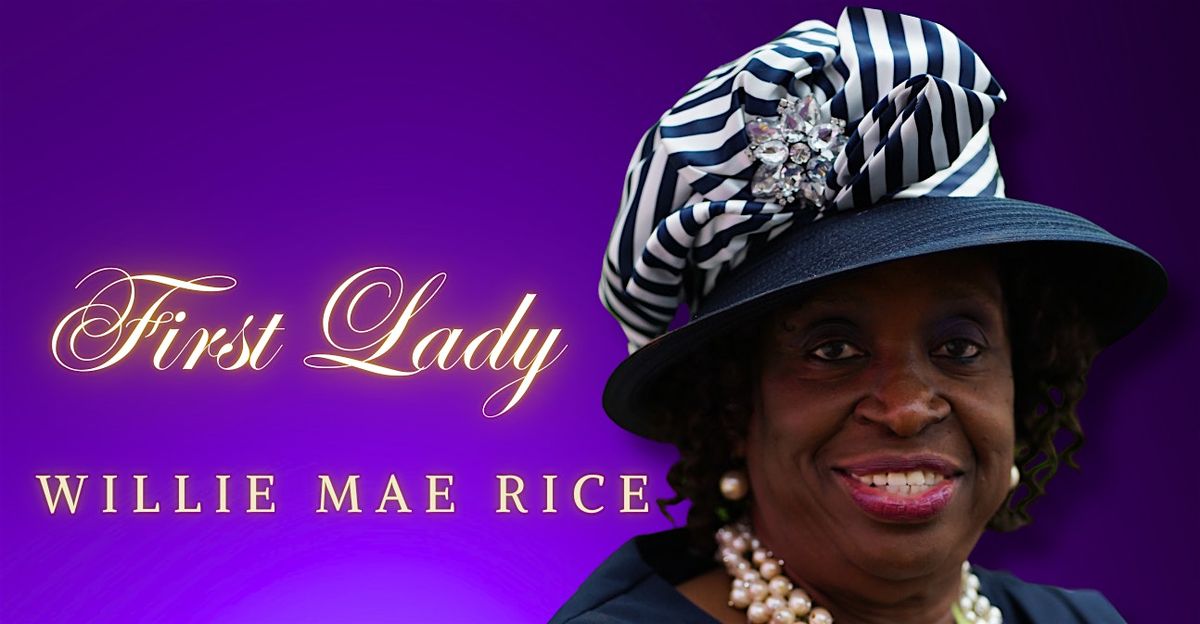 First Lady Willie Mae Rice Anniversary Tea Party