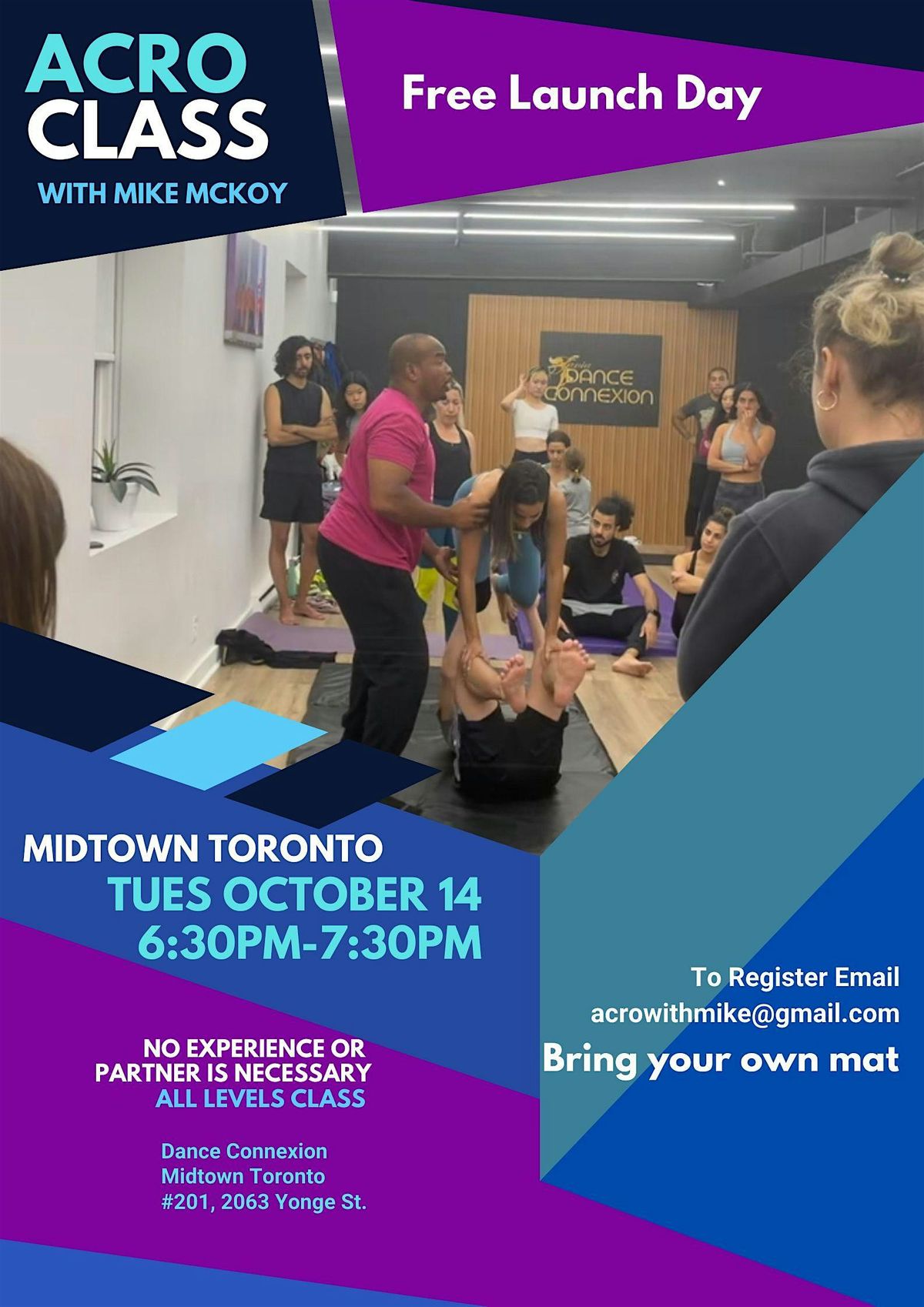 Acro Midtown Indoor Launch Day