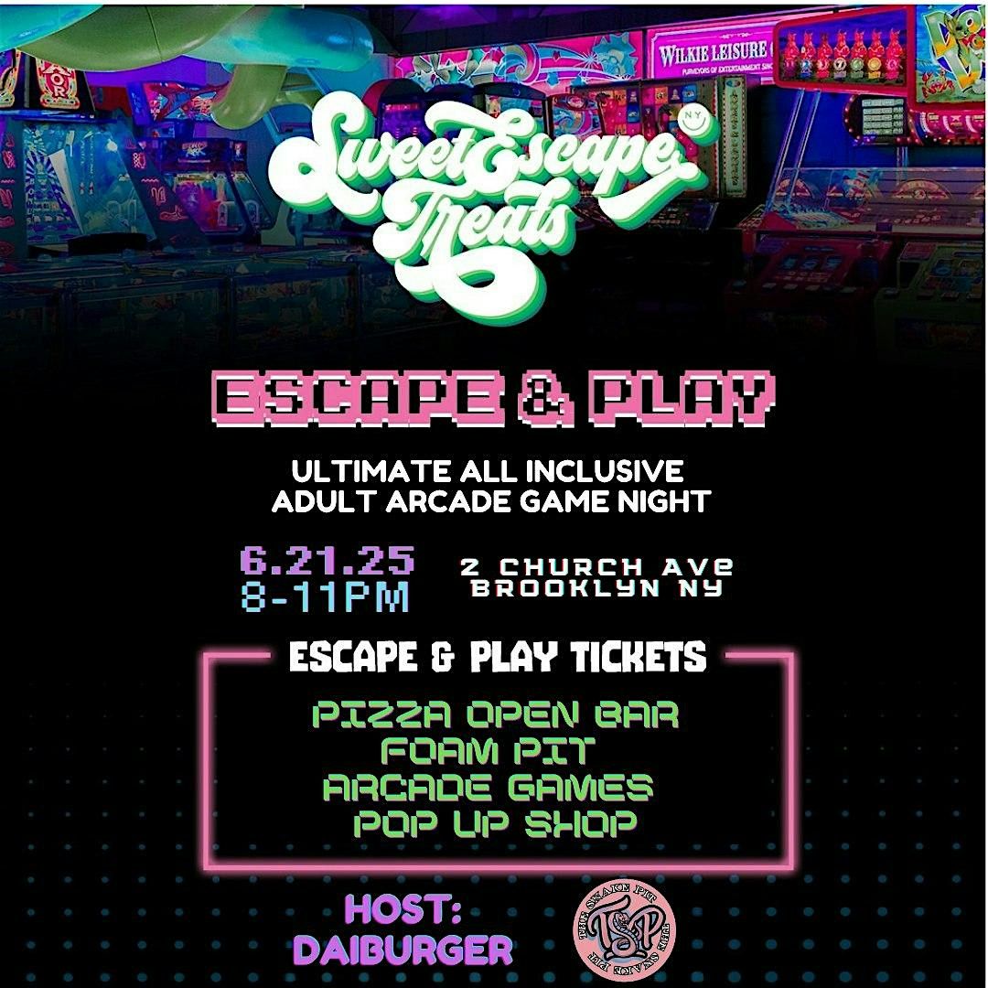 Arcade Escape: The Ultimate Game Arcade Party