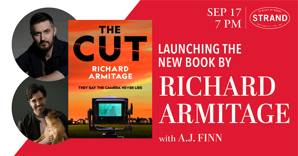 Richard Armitage + A.J. Finn: The Cut
