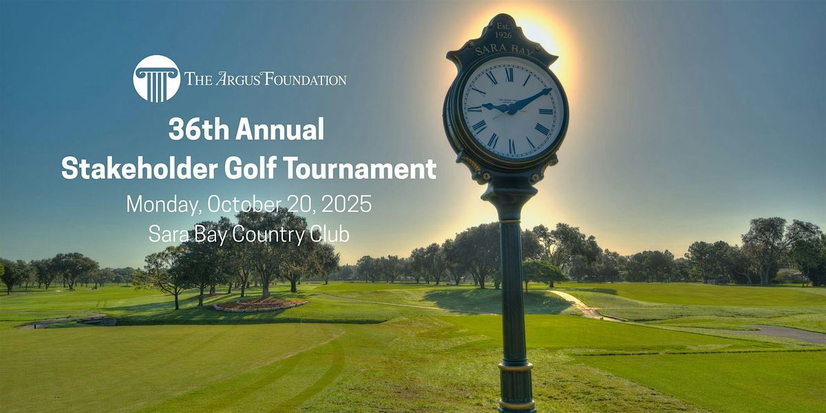 36th Annual Argus Foundation Stakeholder Golf Tournament