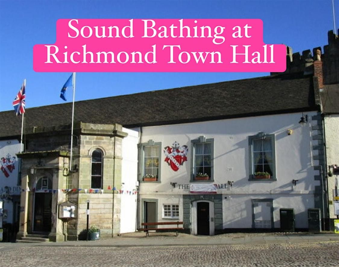 Christmas Sound Bath Richmond Crystal Singing Bowls Aura Gong Reiki Drummin