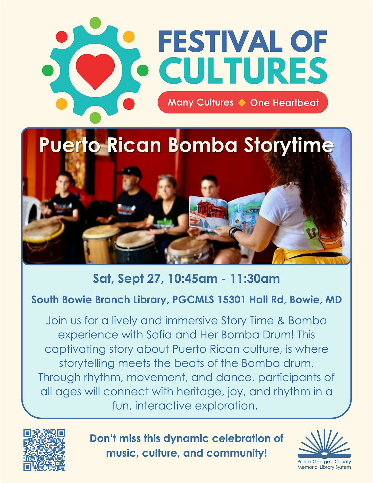 Puerto Rican Bomba Storytime