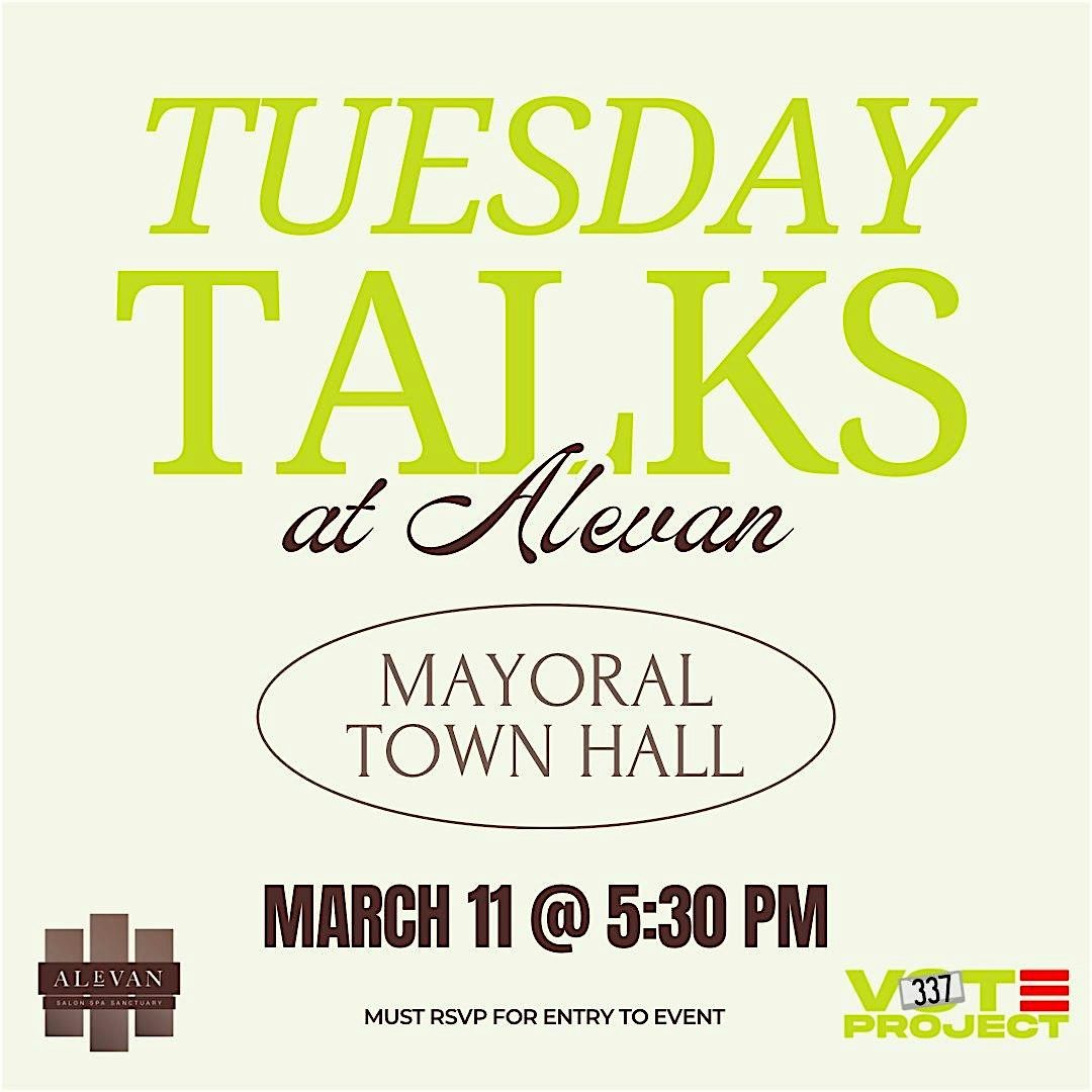 Tuesday Talks at ALEVAN