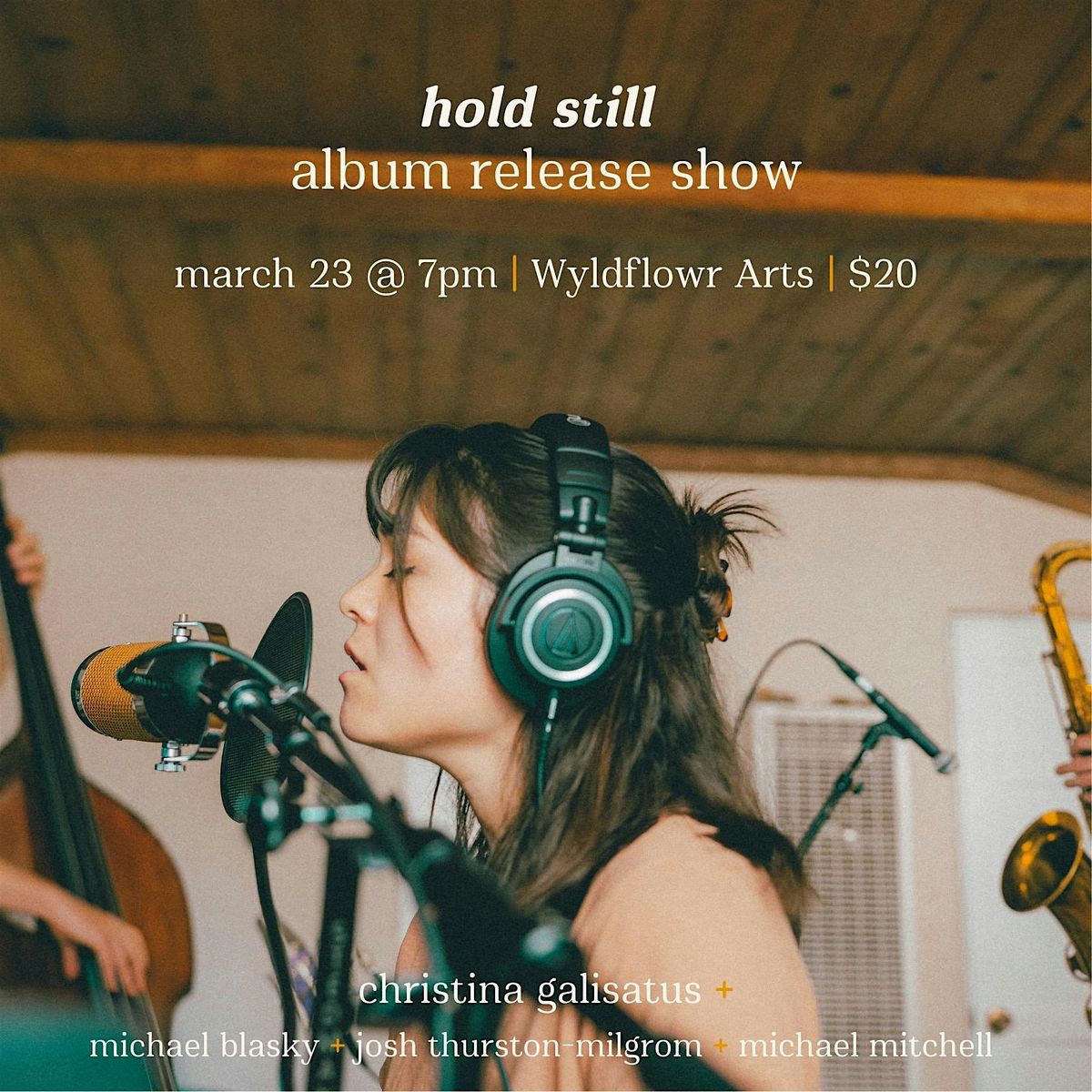 Christina Galisatus: \u201cHold Still\u201d Record Release Show