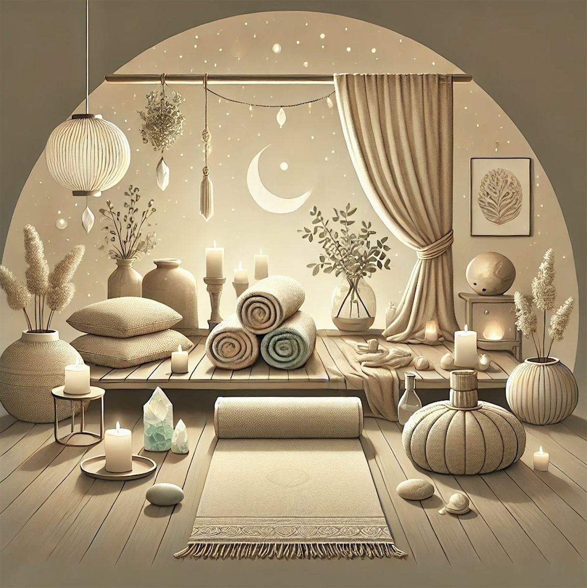 60-min. Candlelight Yin \/ Restorative Yoga