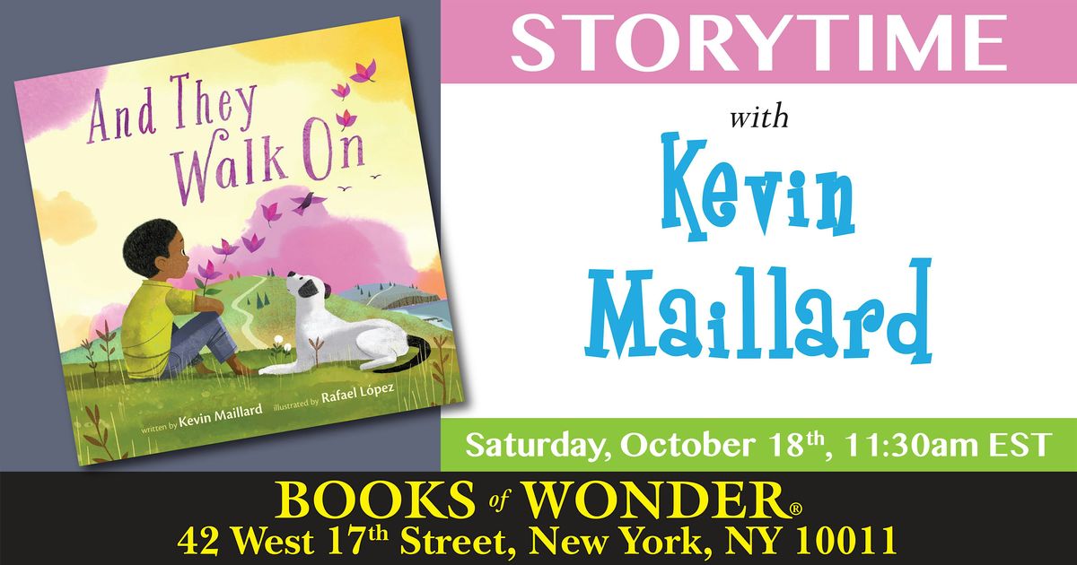 Storytime with the Author | Kevin Maillard