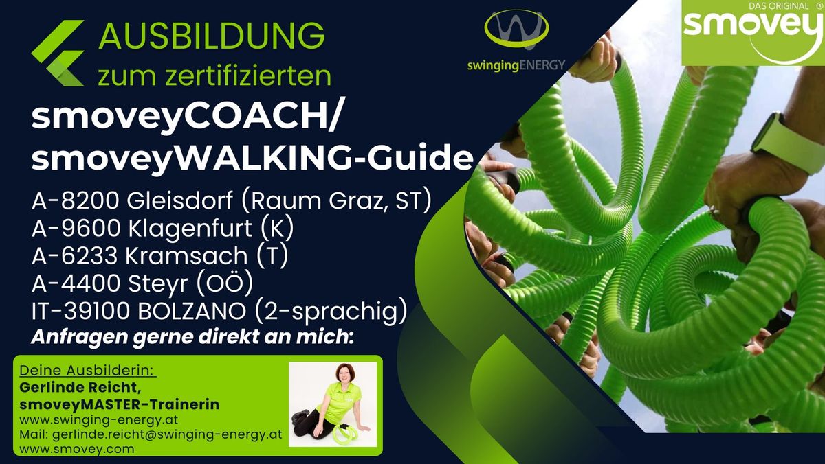 smoveyCOACH \/ smoveyWALKING-Guide-Ausbildung, A-4400 Steyr (O\u00d6)