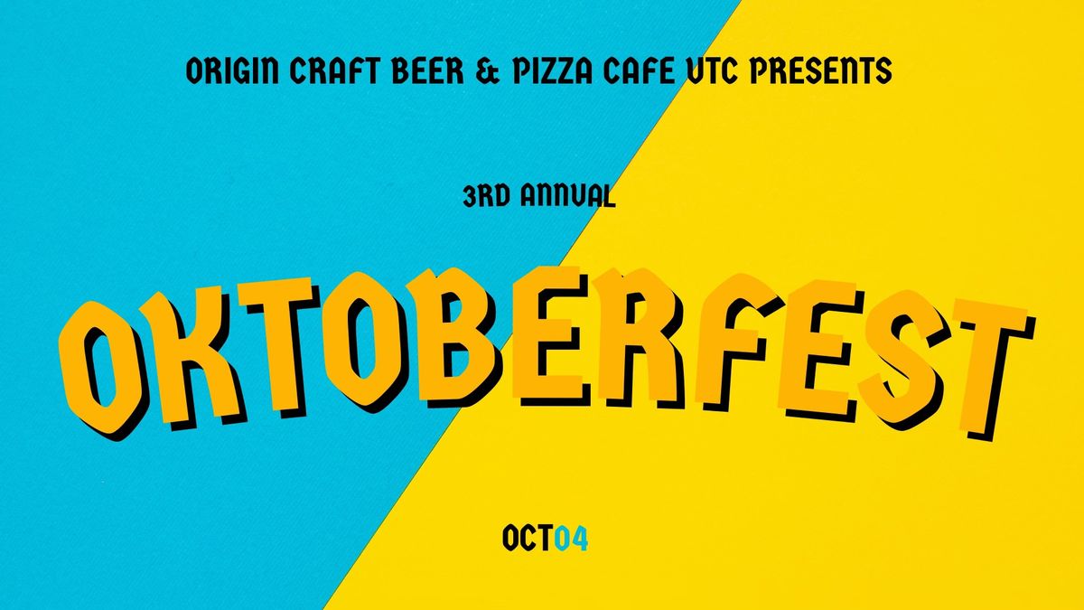 3rd Annual Oktoberfest