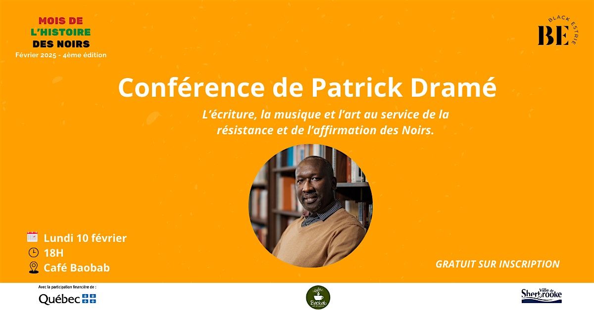 Conf\u00e9rence Mois de l'Histoire des Noirs