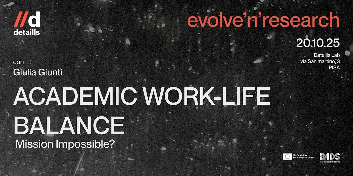 \/\/ evolve'n'research: Academic work-life balance