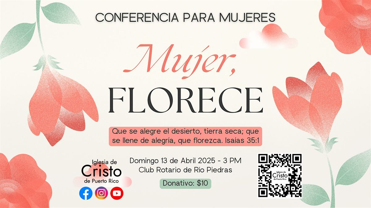 Mujer, Florece