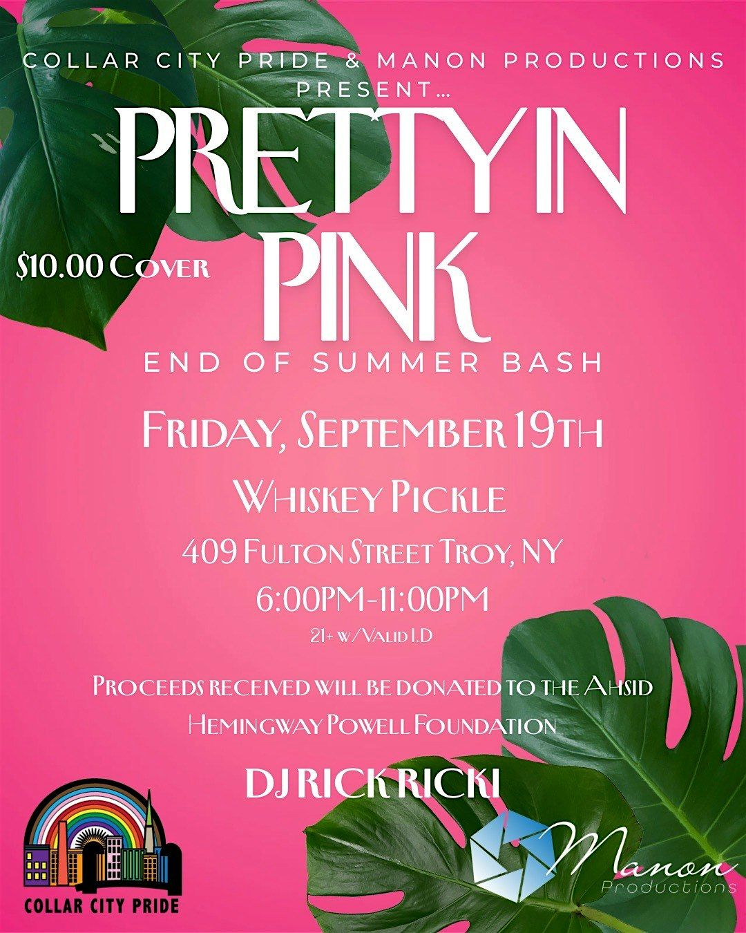 Pretty In Pink: End Of Summer Bash