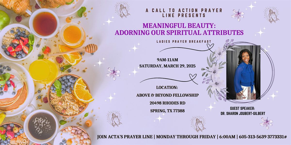 ACTA's Second Annual Women's Prayer Breakfast