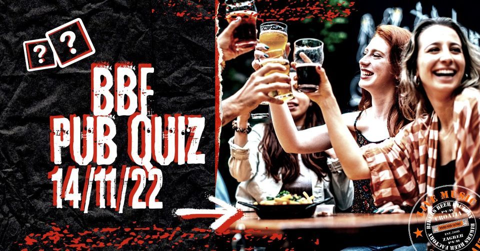 BIKERS PUB QUIZ 14\/11\/22 BIKERS BEER FACTORY