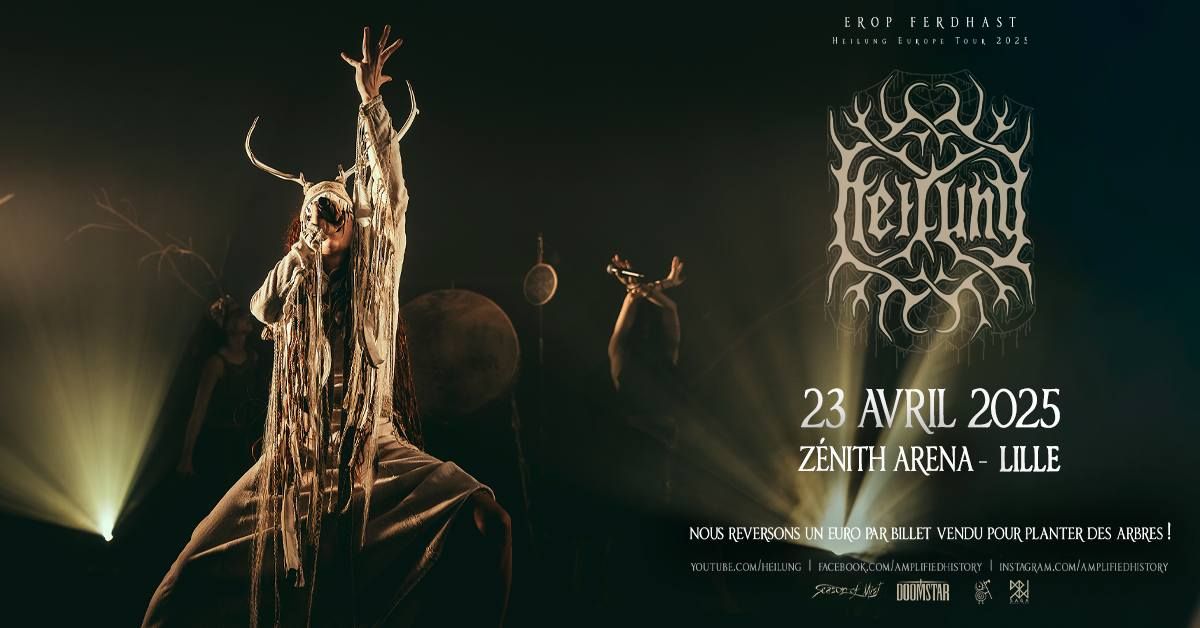 Heilung \u2022 Mercredi 23 avril 2025 \u2022 Z\u00e9nith, Lille