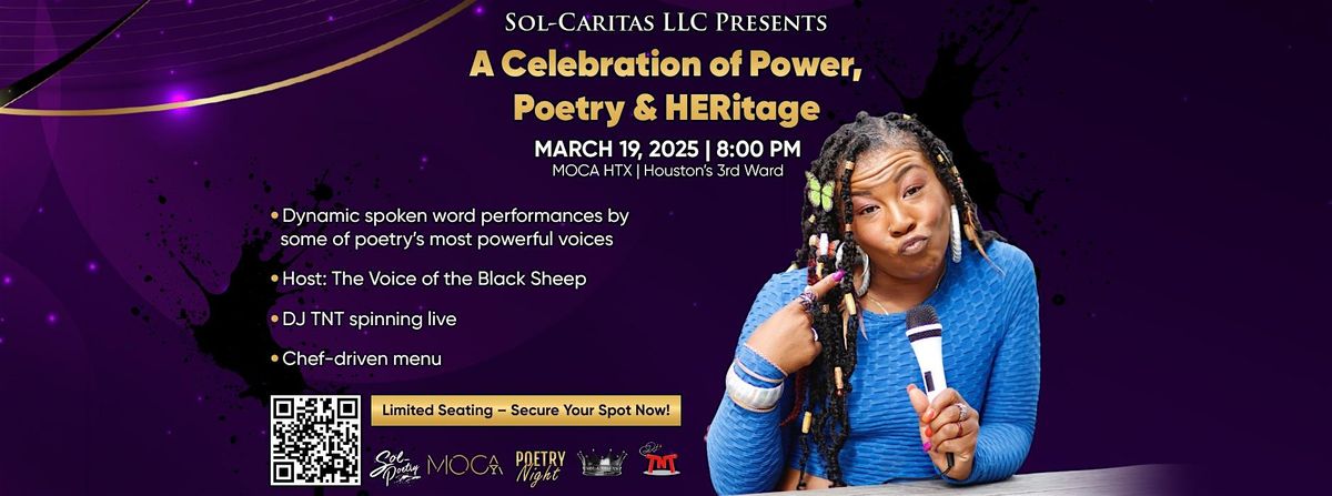 Sol-Caritas LLC Presents: Poetry Night at MOCA HTX