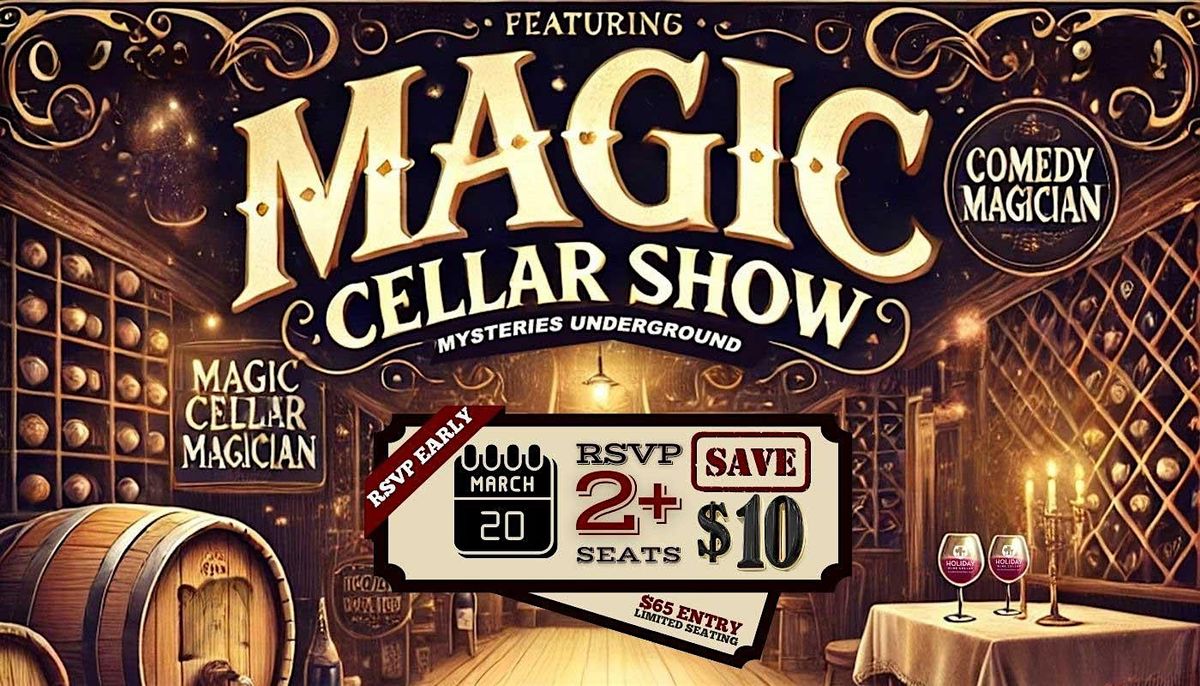 HWC's Magic Cellar Present: Hollywood Stars of Magic & Libations