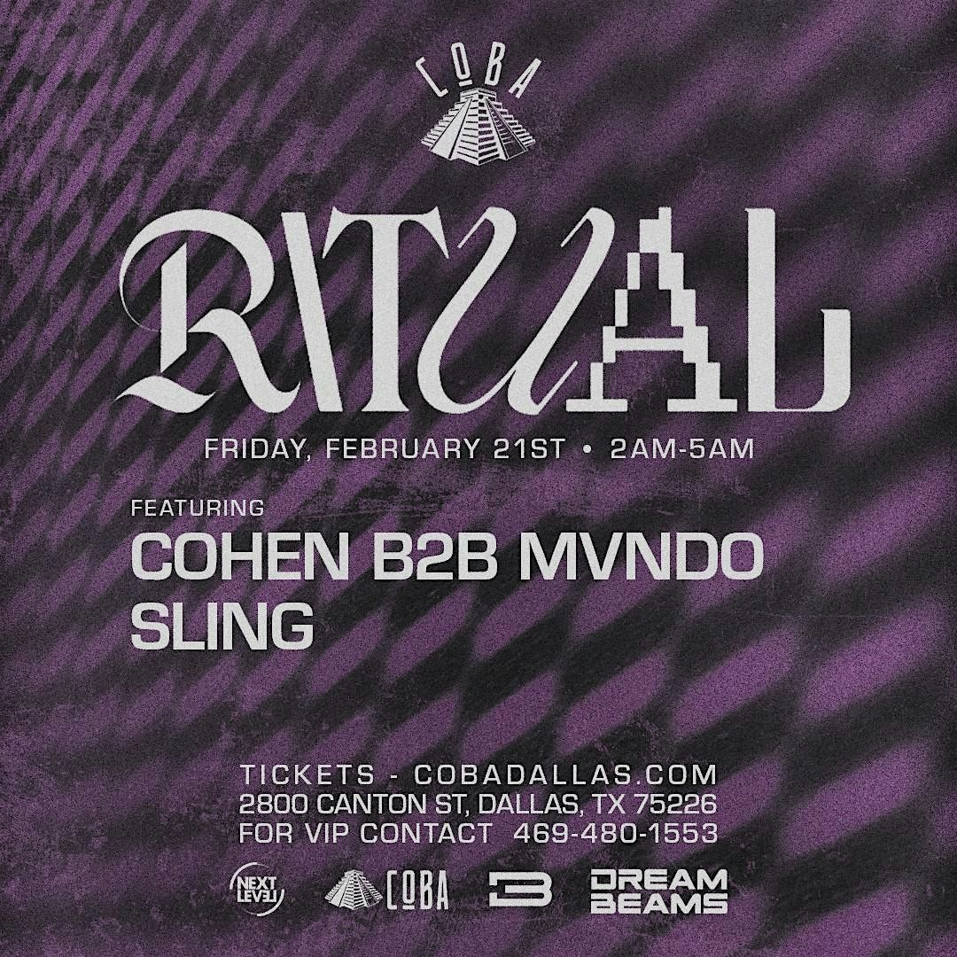 Ritual Fridays at COBA