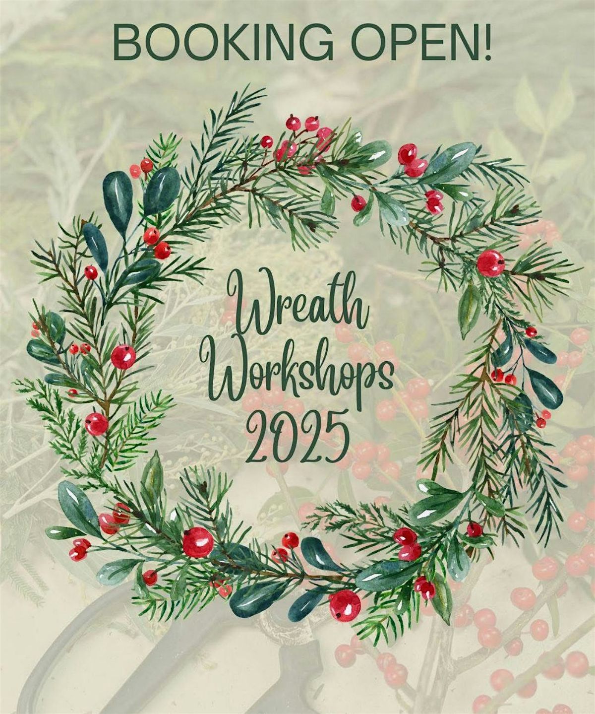 Christmas Wreath Workshop