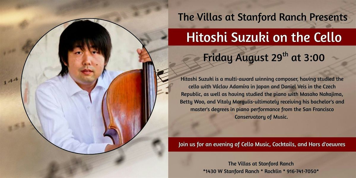 Hitoshi Suzuki on the Cello
