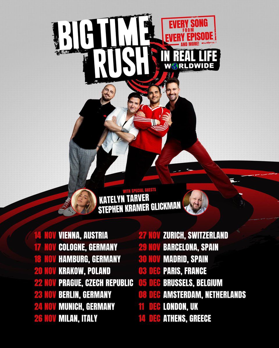 Big Time Rush Prague Tickets