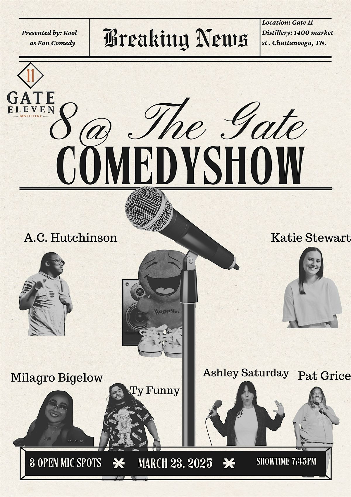 8 @ the Gate Comedy Show