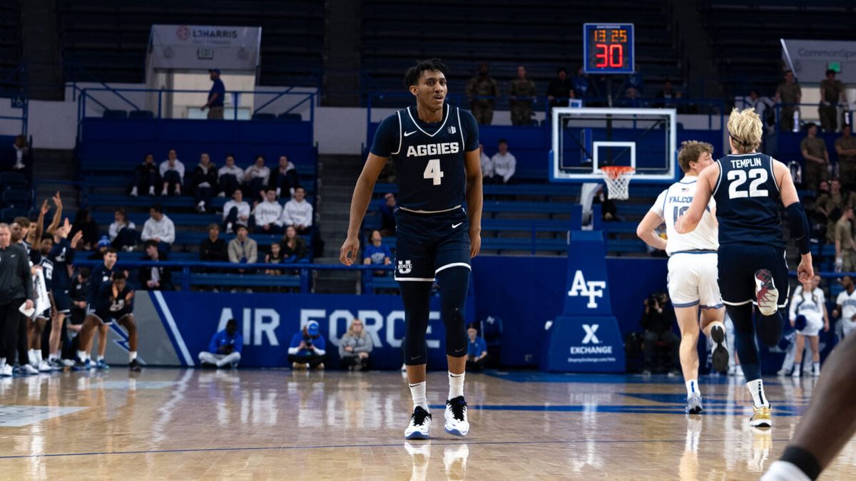 Utah State Aggies at Air Force Falcons Mens Basketball