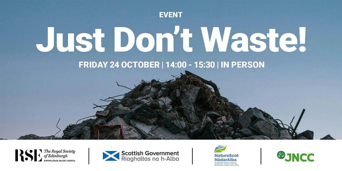 Just Don't Waste! | In-person
