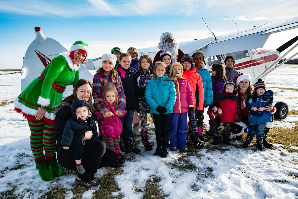 Santa Flies to Lyncrest Airport Nov 29