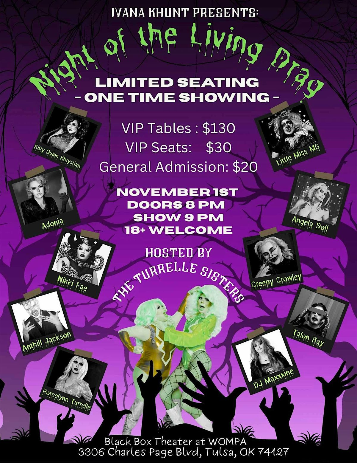 Ivana Khunt Presents: Night of the Living Drag