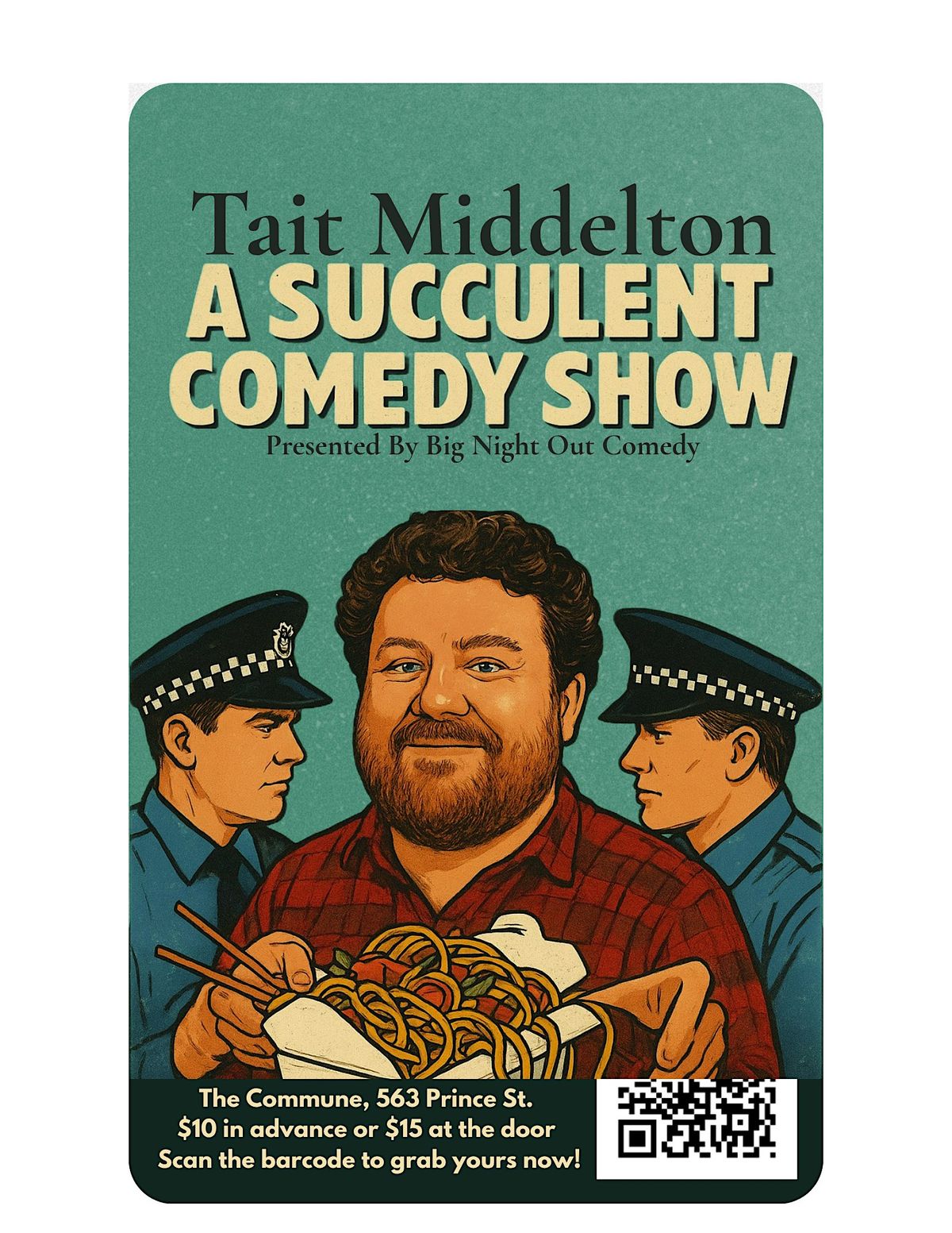 Tait Middelton - A Succulent Comedy Show