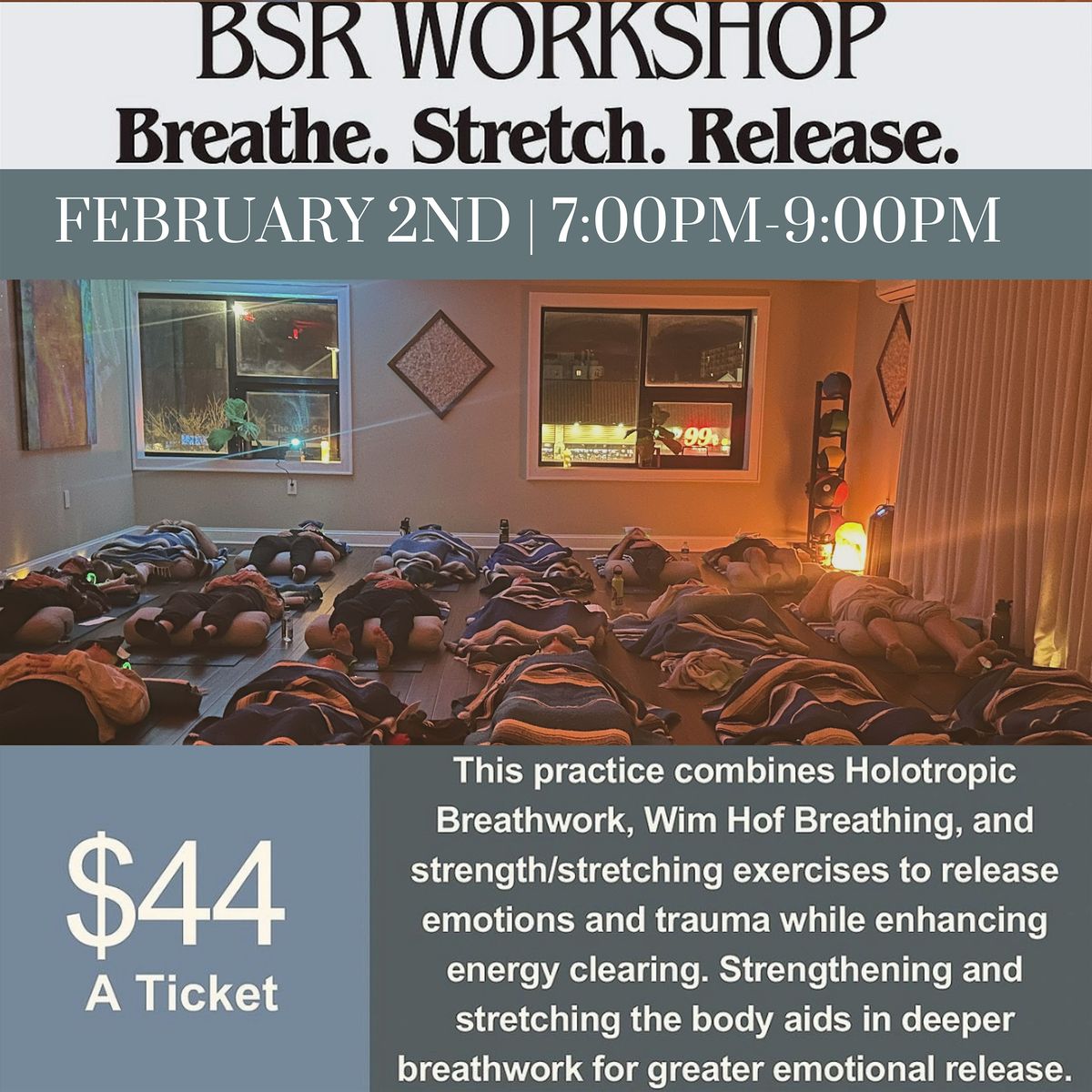 BSR: Breathe, Stretch & Release with Rich Mancuso