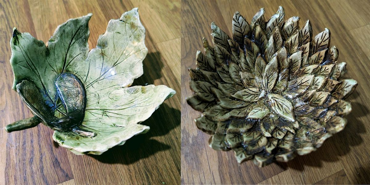 Leaf Bowl Making  - with finalist Dave from the Great Pottery Throw Down