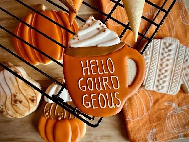 Hello Gourdeous! Cookie Decorating with Jessica