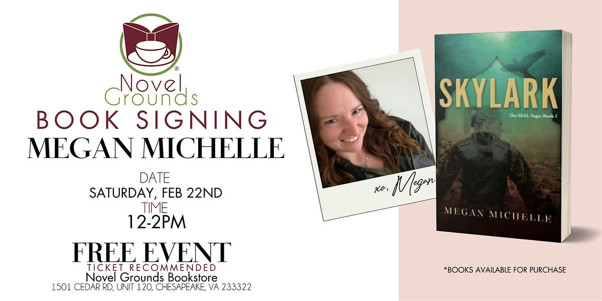 Book Signing - Author Megan Michelle