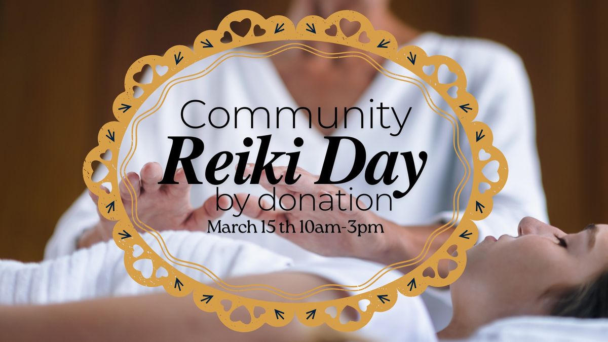 Community Reiki Day by Donation