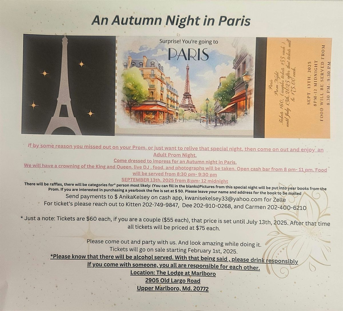 An Autumn Night in Paris