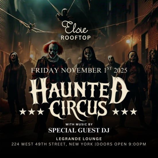 Haunted Circus Halloween Night Party