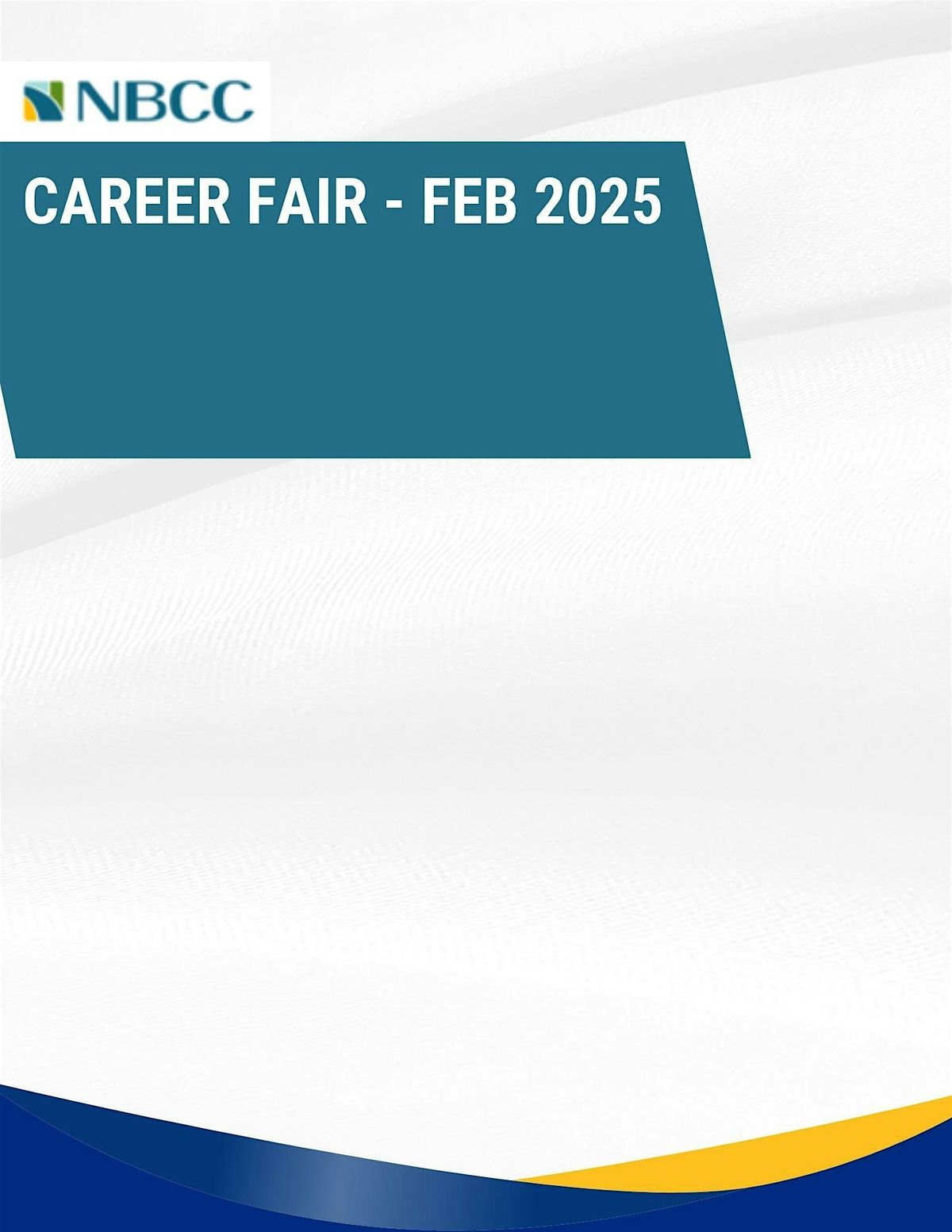 Career Fair - NBCC Saint John (Day 1)