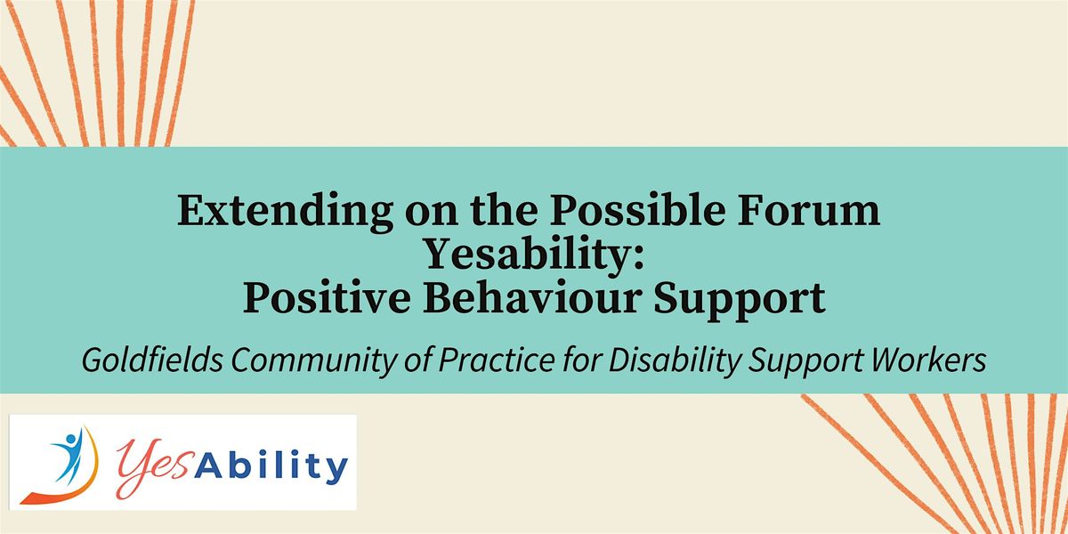 Yesability: Positive Behaviour Support