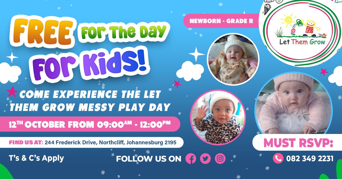 Let Them Grow Messy Play Day